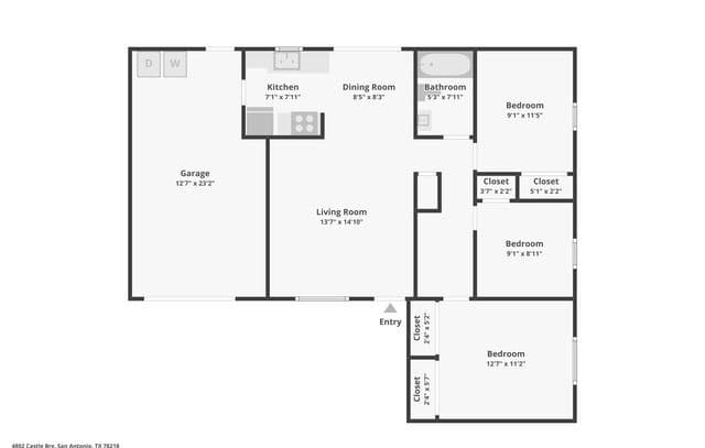 4802  Castle Brg, San Antonio, TX 78218 — photo 18